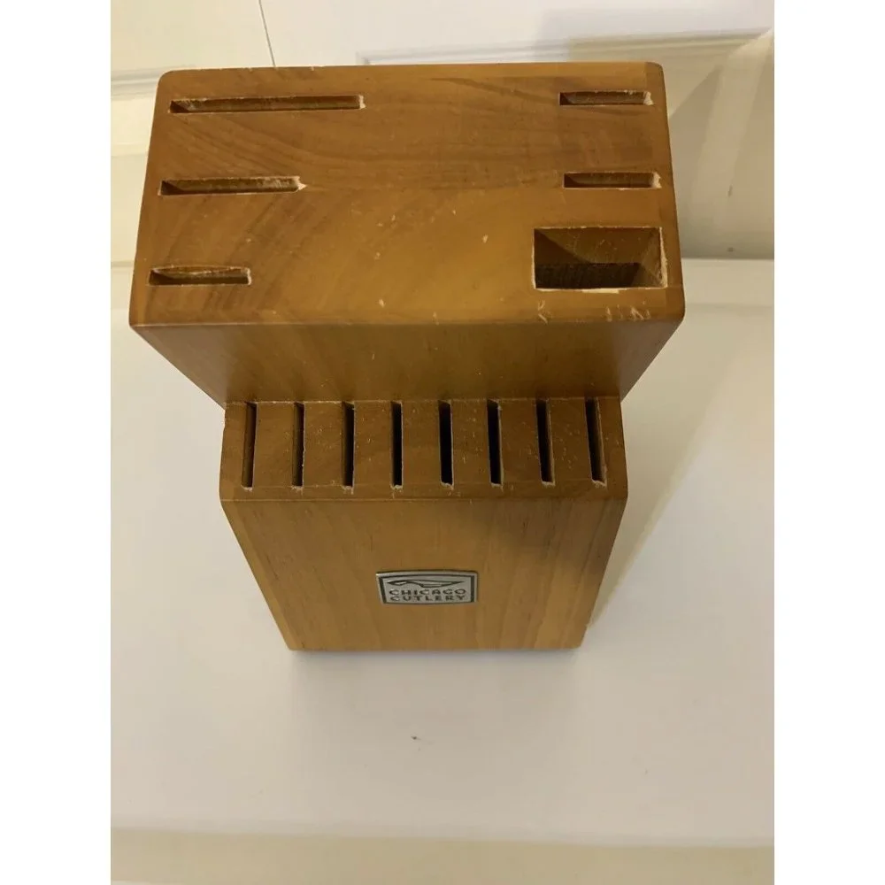 14 Slot Chicago Cutlery Knife Block‎ Replacement Block